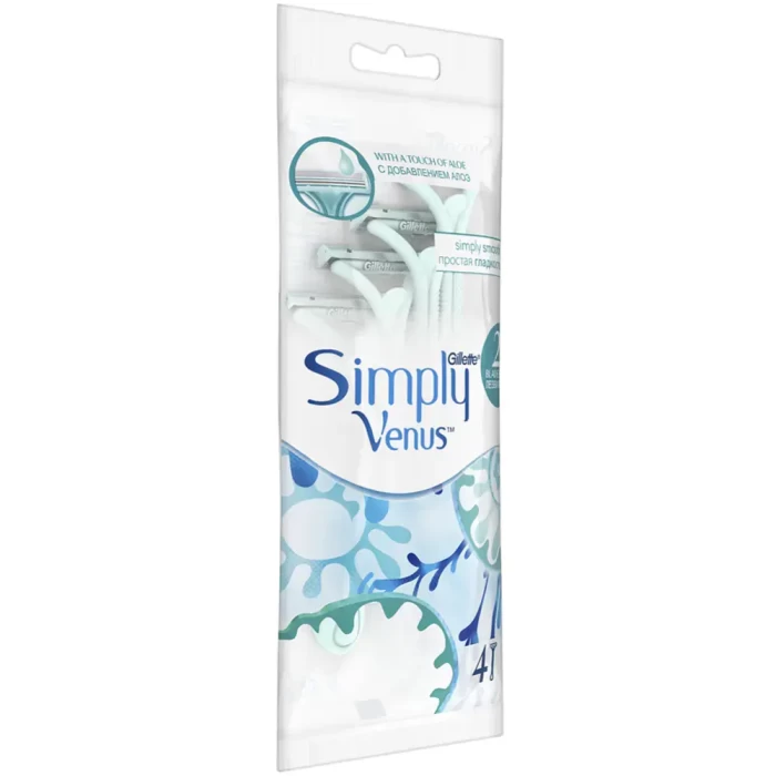 Одноразовый станок Gillette Simply Venus 2 4шт