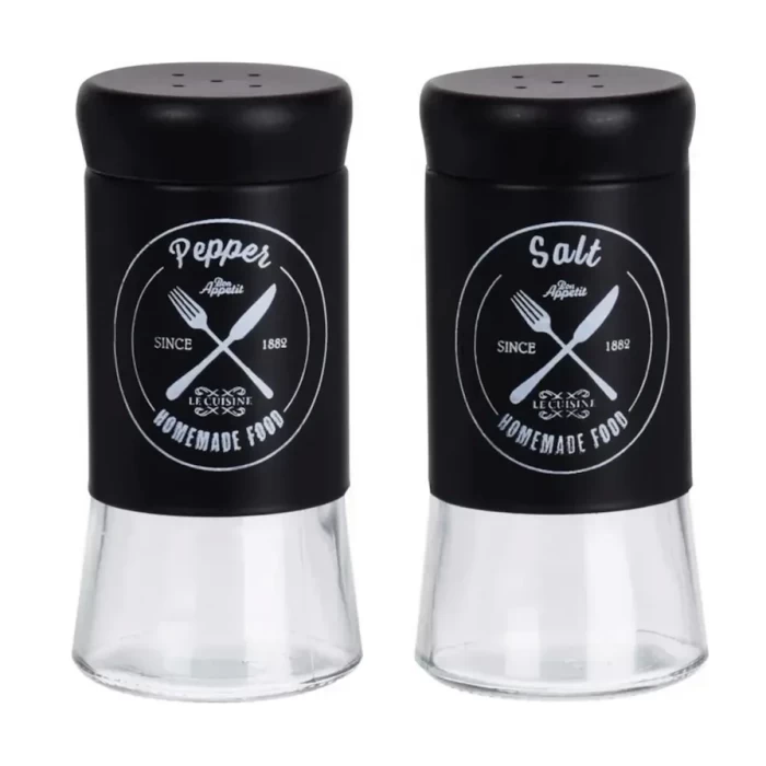 Банка для специй стекло металл 140мл 11см