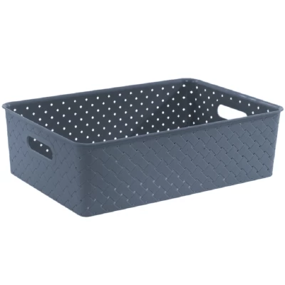 Корзинка ВиолетПласт Береста Космик 35х24,5х10,5см арт.522035     