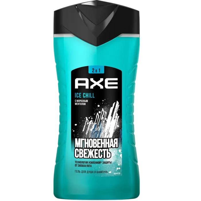 Гель для душа и шампунь Axe Ice Chill 250мл
