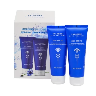 Набор кремов для рук и ног Modum Valoshki Двойное увлажнение