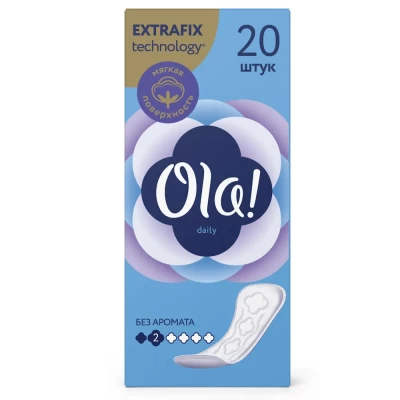Прокладки ежедневные Ola DAILY 20шт