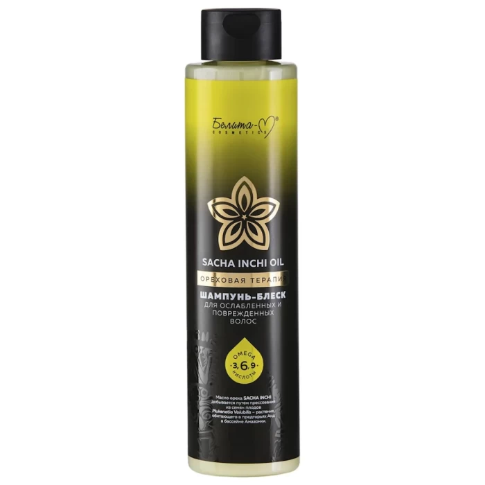 Шампунь-блеск Белита для ослабленных и поврежденных волос 400мл