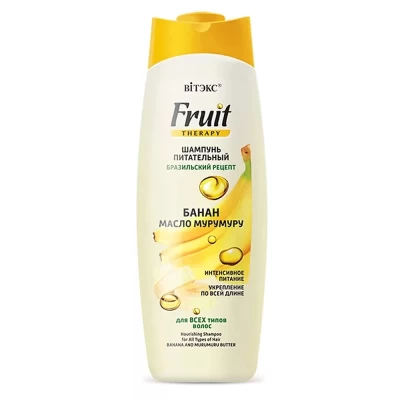 Шампунь Витэкс Fruit Therapy Питательный банан Масло мурумуру 515мл