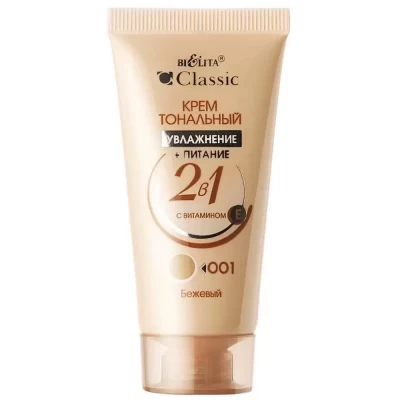 Тональный крем Белита Увлажнение+питание 2в1