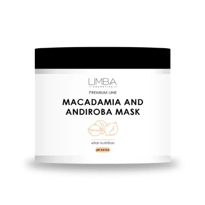 Питательная маска для волос Limba Cosmetics Premium Line Macadamia and Andiroba 490мл