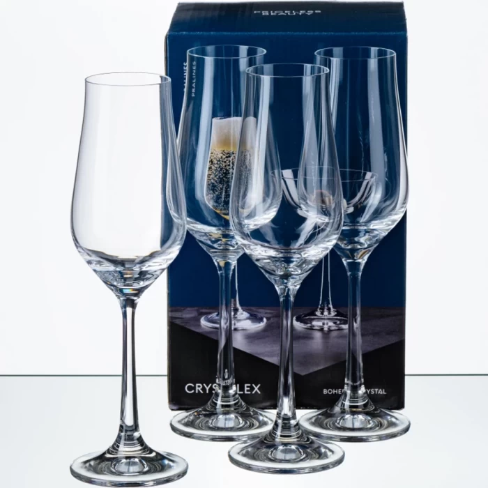 Набор бокалов для шампанского Crystalex Pralines 100мл