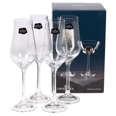 Набор бокалов для шампанского Crystalex Pralines 100мл