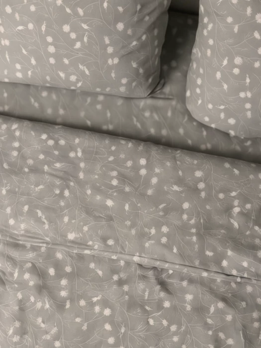 Комплект постельного белья евро ТМ "ЦУМ" Одуванчики коричневые