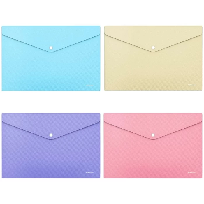 Папка-конверт Diagonal Pastel ErichKrause А4 арт 50322