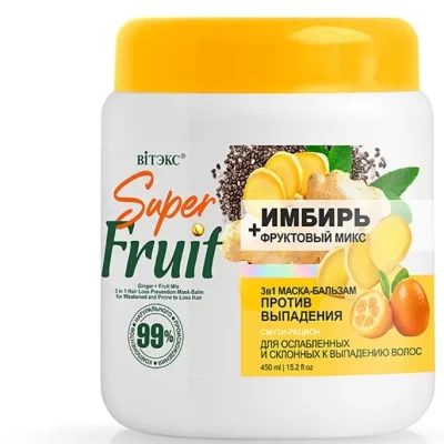 Маска-бальзам против выпадения 3в1 Витэкс Super fruit 450мл