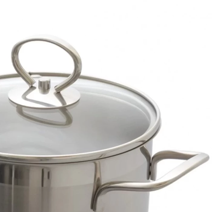 Кастрюля Кухар Лотос Классика со стеклянной крышкой