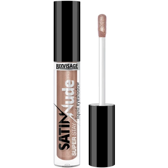 Жидкие тени для век Luxvisage Satin nude super stay