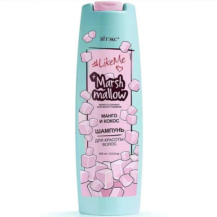 Гель для душа Витэкс LikeMe Marshmallow 2в1 Пенный Манго и кокос 400мл