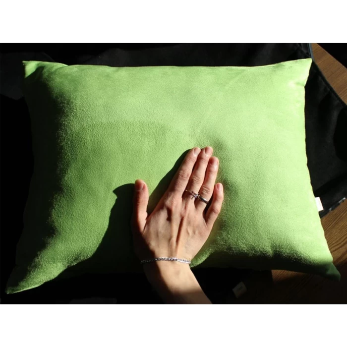 Наволочка декоративная Matex Alcantara фисташковый 47х37