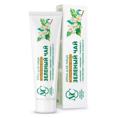 Крем Невская Косметика для лица Зеленый чай 40мл