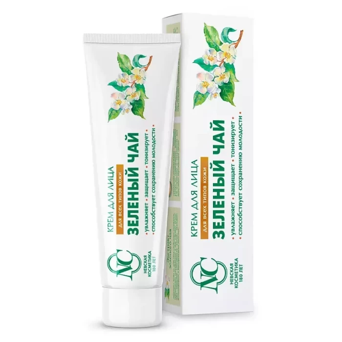 Крем Невская Косметика для лица Зеленый чай 40мл