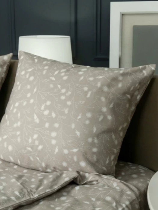 Комплект постельного белья двуспальный ТМ "ЦУМ" Одуванчики коричневые