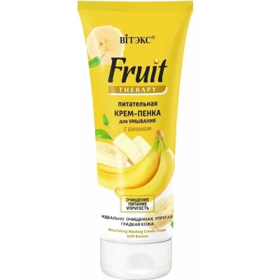Питательный крем-пенка для умывания с бананом Витэкс Fruit Therapy