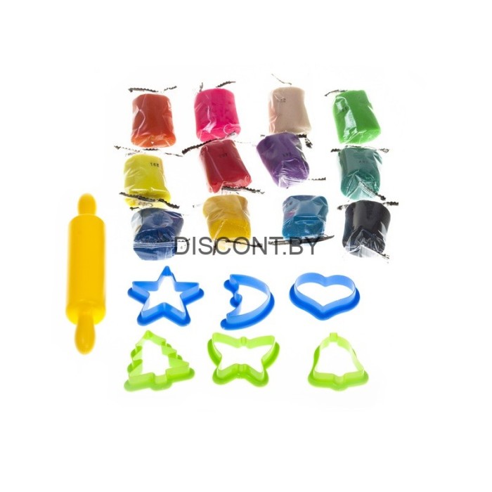 Набор для лепки "Тесто-пластилин" Genio Kids арт. TA1068V