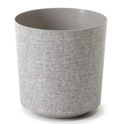 Кашпо пластмассовое Gama серо-коричневый 19×19×20см