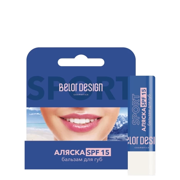 Бальзам для губ Belor Design Аляска-спорт SPF 15 4.4 г