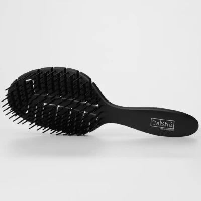Расческа Tashe Professional Flexible Black Hair Brush tse0010