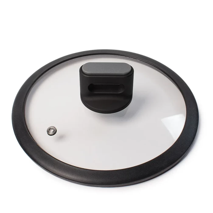 Кастрюля черная со съемными ручками и крышкой ТМ "ЦУМ" 2.4 - 6.2л