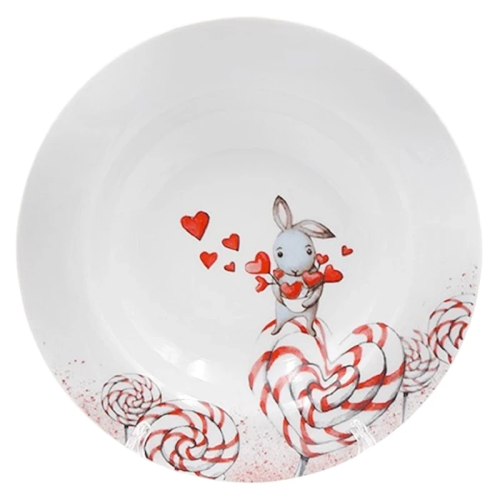 Тарелка глубокая Идиллия Lollipop 20см арт.2с0836ф34