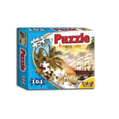 Пазл "Морское путешествие" Topgame 104 элемента