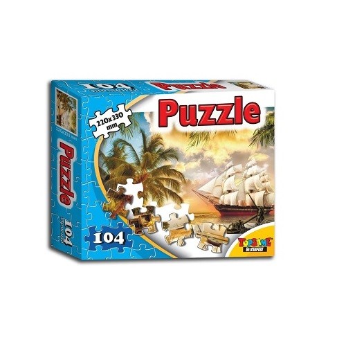 Пазл "Морское путешествие" Topgame 104 элемента