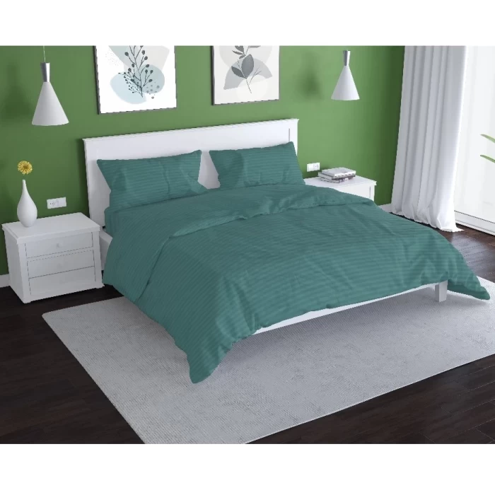 Комплект постельного белья полуторный ТМ "ЦУМ" Зелень-1