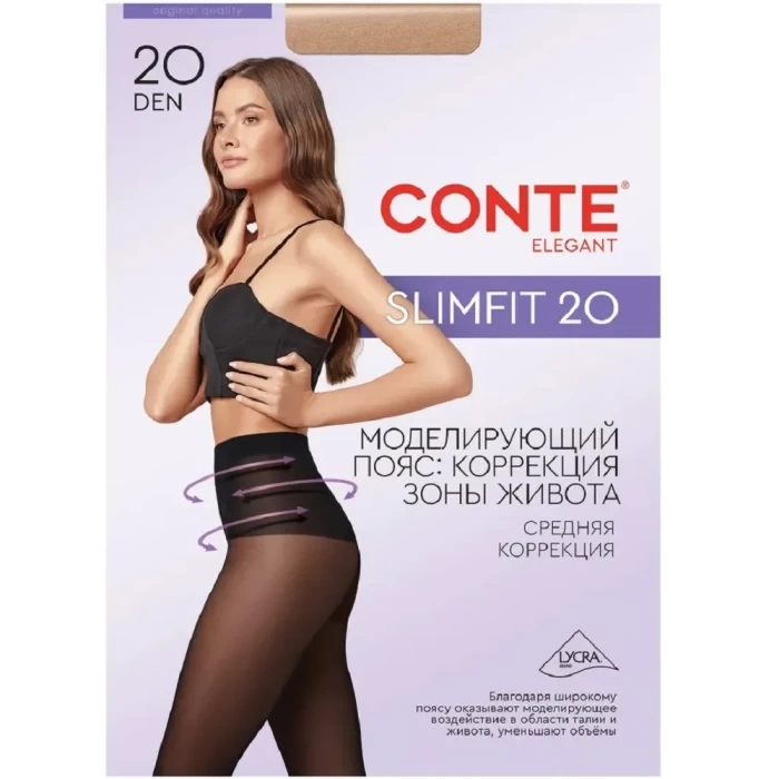 Колготки женские Conte Elegant Slimfit 20 den