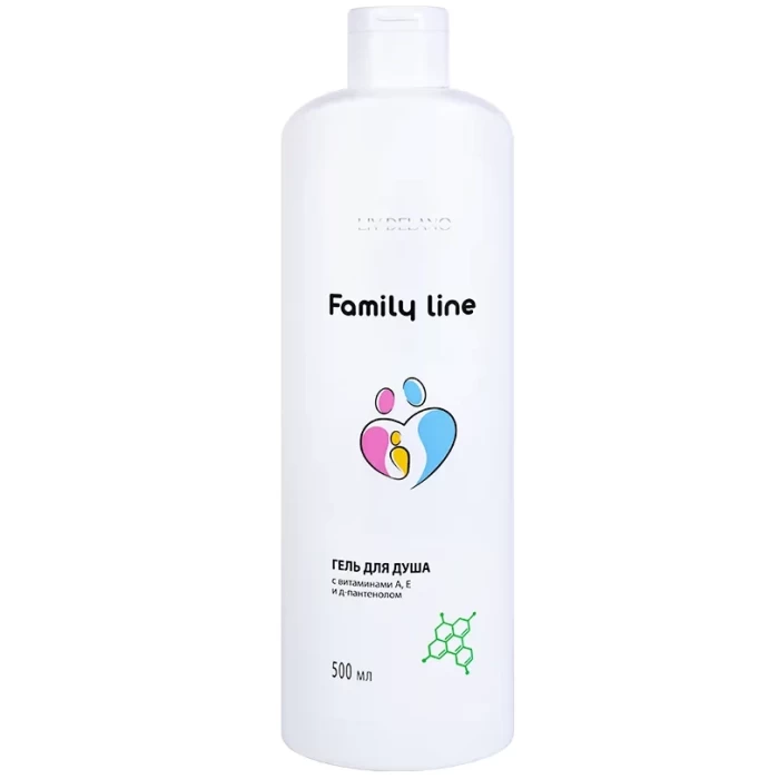 Гель для душа Liv Delano с витаминами А Е и д-пантенолом 500мл