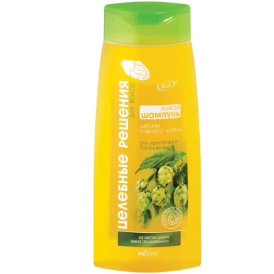Шампунь Белита Целебные решения Шишки пивного хмеля 480мл