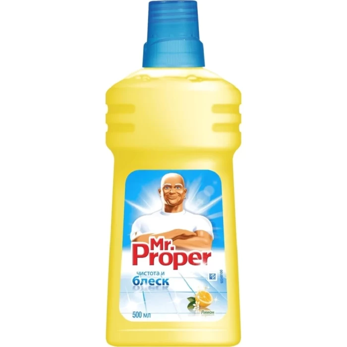 Жидкость моющая  для полов Мистер Пропер Лимон 500мл арт.0066