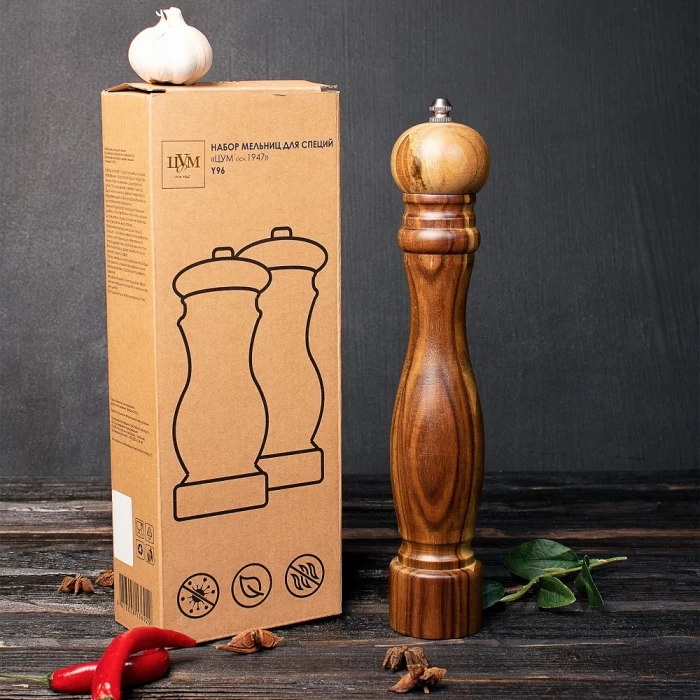 Набор мельниц для специй ТМ "ЦУМ" Y96 5,5х30см
