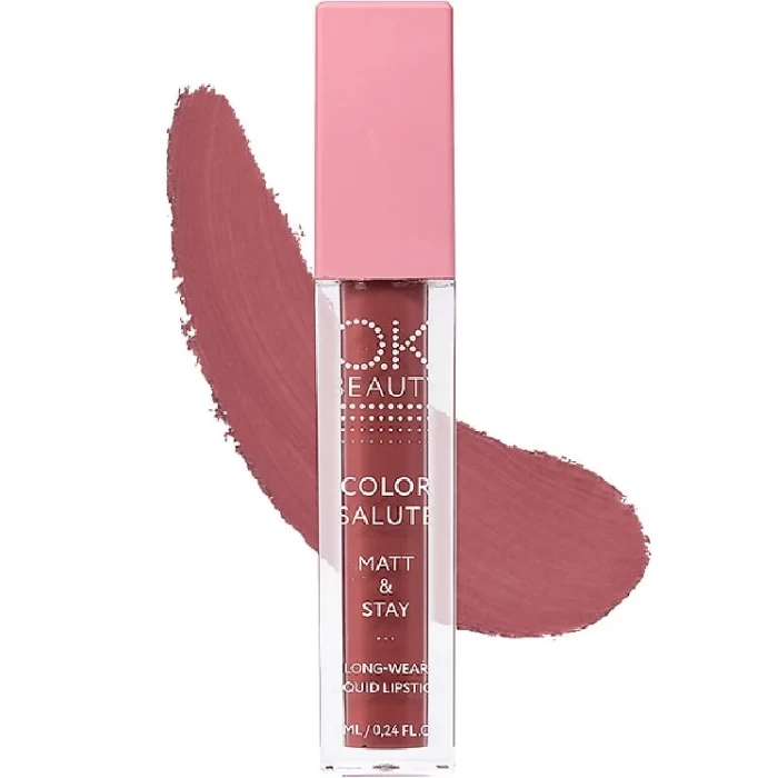 Жидкая матовая помада OK Beauty Color salute Matt&Stay