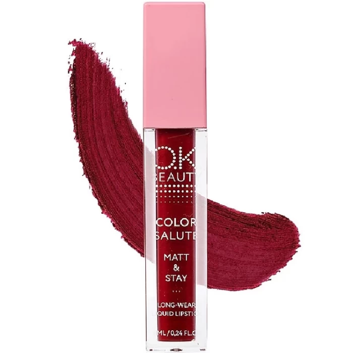 Жидкая матовая помада OK Beauty Color salute Matt&Stay