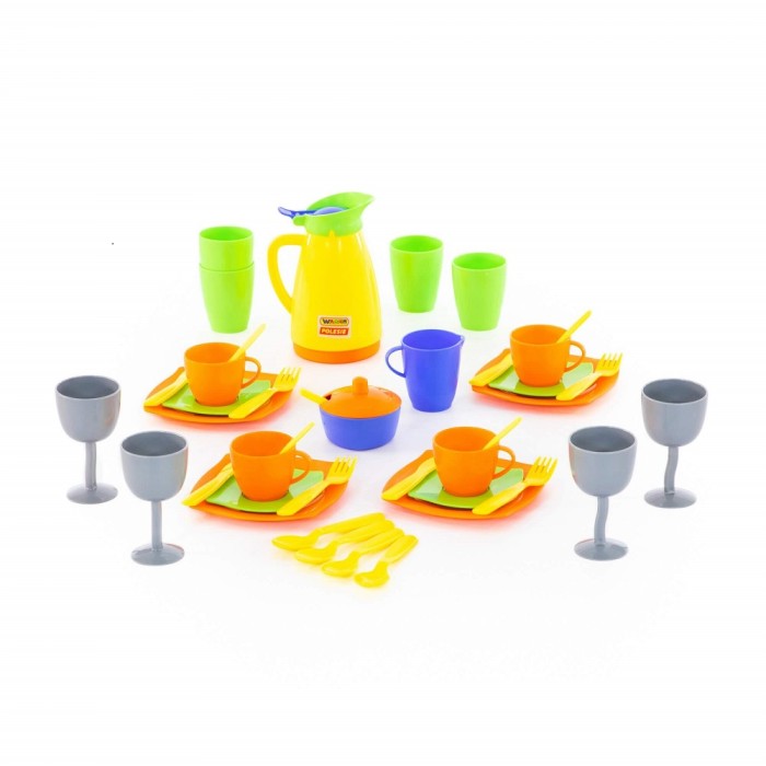 Набор детской посуды "Праздничный" Полесье арт. 71514