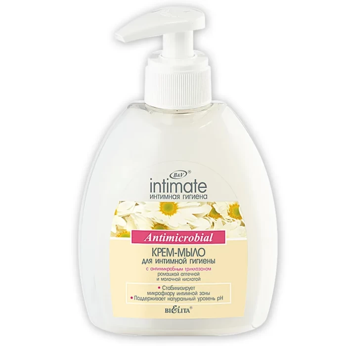 Крем-мыло для интимной гигиены Белита Antimicrobial 300мл