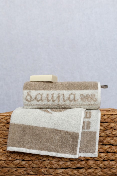 Полотенце махровое Privilea "Сауна" 50х90см
