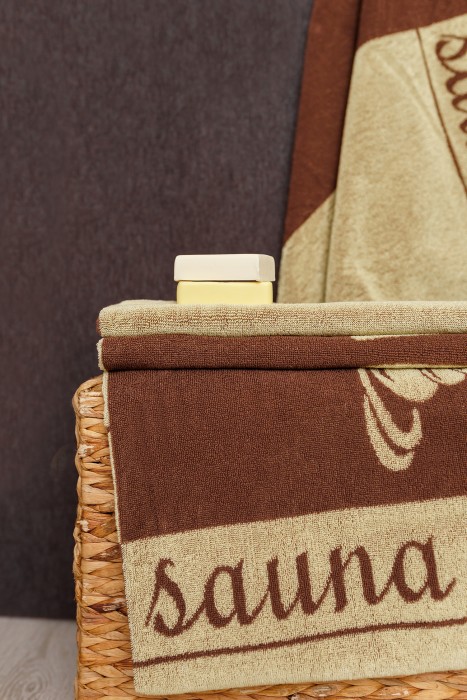 Полотенце махровое Privilea "Сауна" 50х90см
