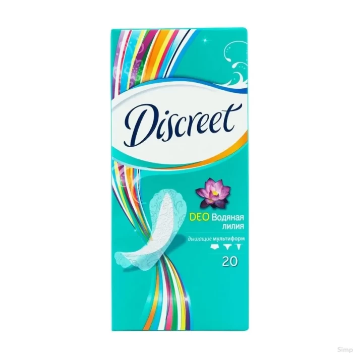Прокладки ежедневные Discreet Deo Водная Лилия Multiform 20шт
