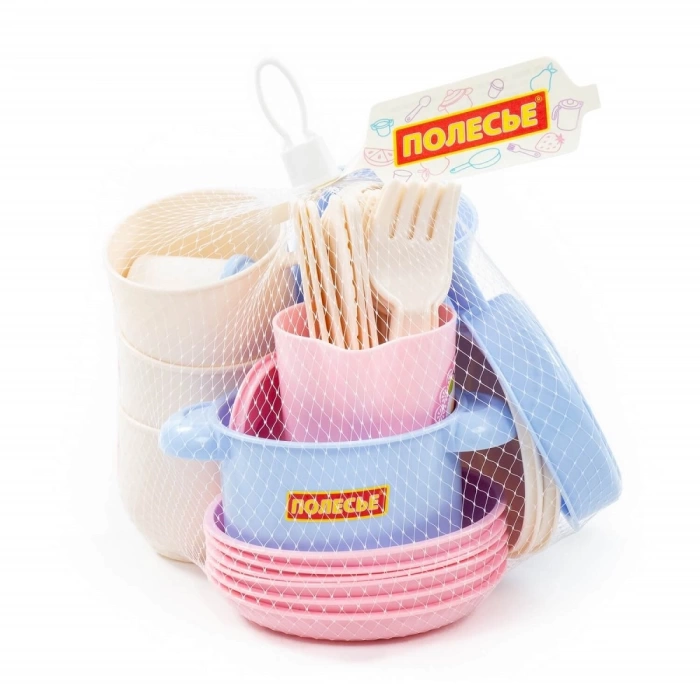 Набор детской посуды "Хозяюшка" Полесье арт. 80165