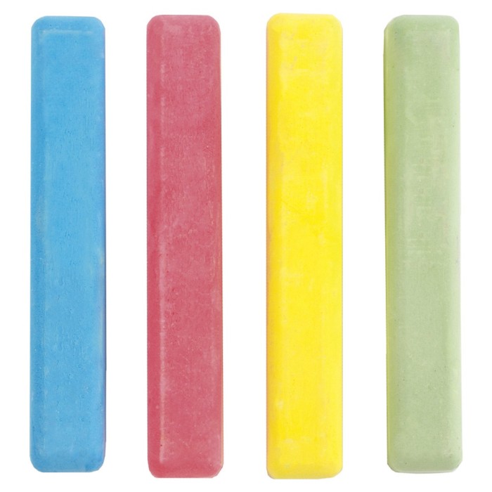 Мел цветной 4 шт. ПИФАГОР арт. 221977