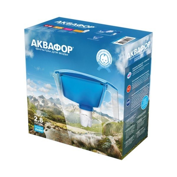 Водоочиститель Кувшин "Аквафор ЛАЙН" голубой (АКЦИЯ %)                               