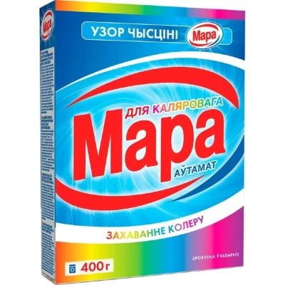 Стиральный порошок Мара Узор Чысцiнi 400гр