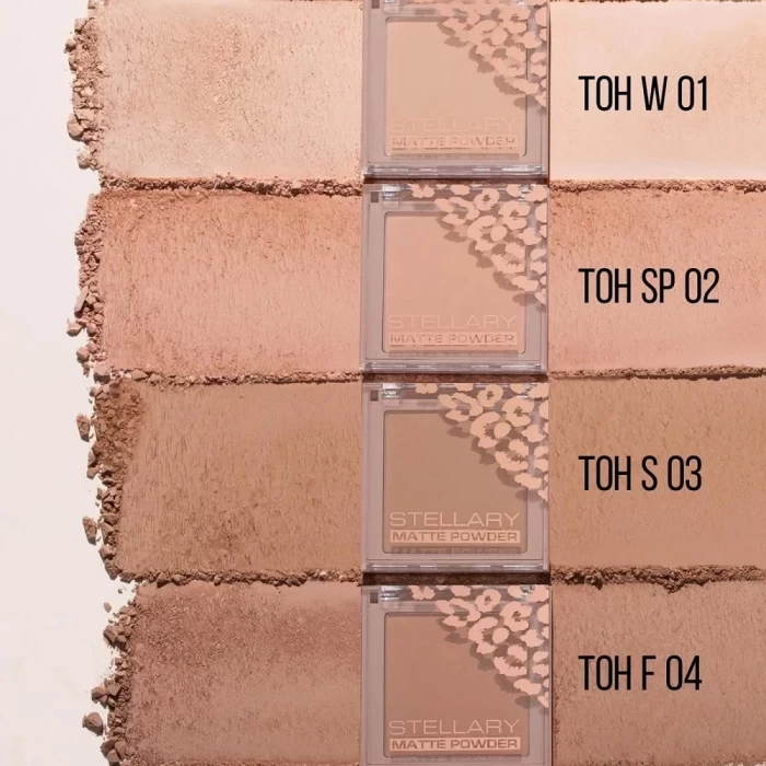 Пудра для лица Stellary Pressed powder Soft matte 7г