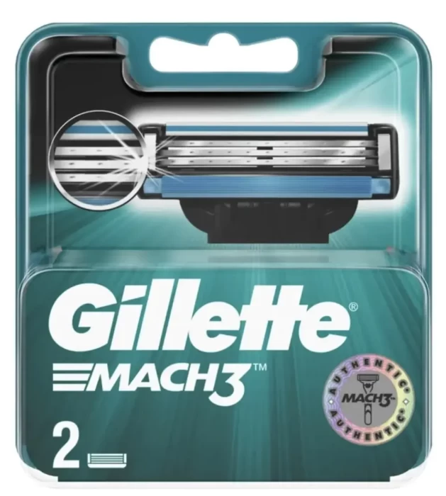 Кассеты Gillette MACH3 2шт